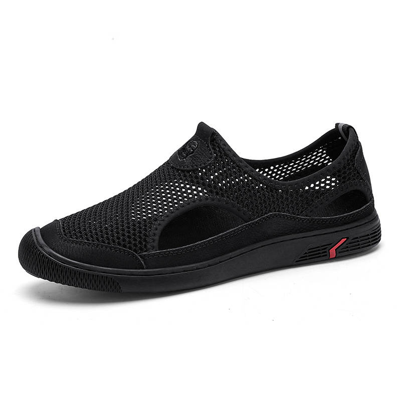 LAORENTOU Fabric Low top Hiking Shoes Men's
