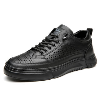 POPULAR ROUSE PR Cow Leather Low top Skateboard Shoes Men's