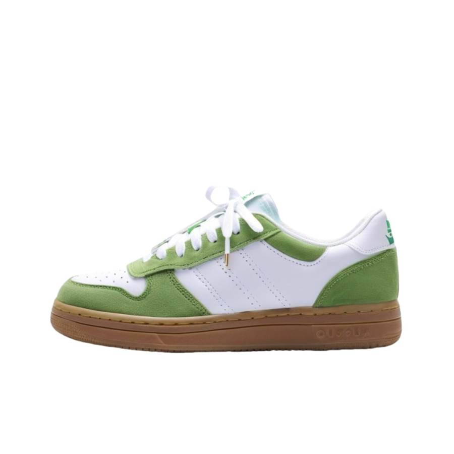 OAON Low top Skateboard Shoes Unisex White Green