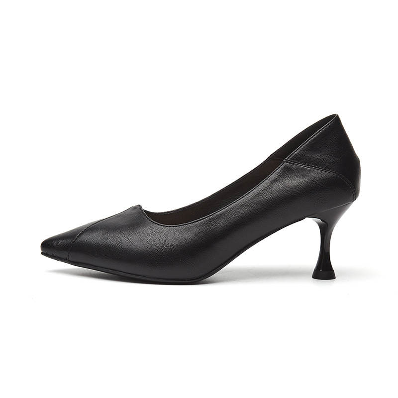 DAPHNE DAPHNE Pu Slim Heel High Heels 6CM Women's