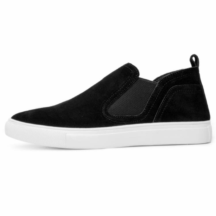 YEDANI Cow Suede Casual Shoes 3cm Men's White Base