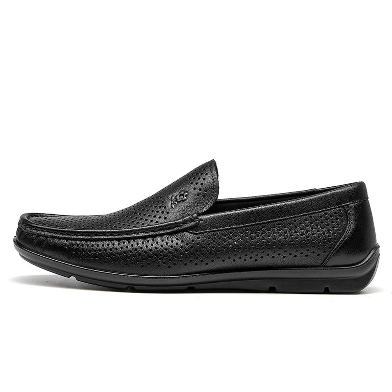 Montagut Top Grain Cow Leather Casual Leather Shoes Men's