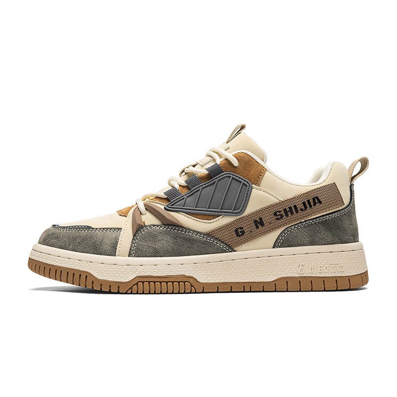 G.N.SHIJIA Year Of The Snake Limited Cow Collection Synthetic Leather Low top Skateboard Shoes Men's