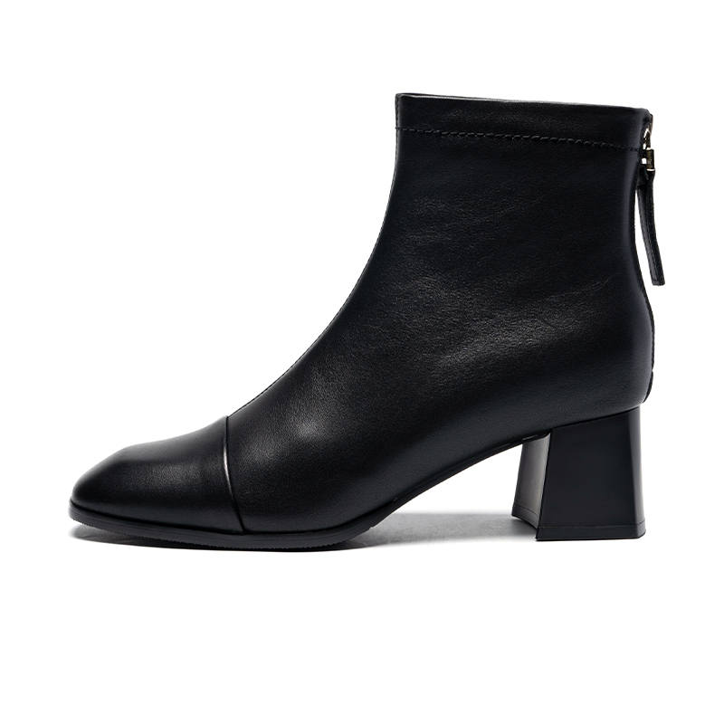 ZHR Ankle Boots Women's Black/Khaki/Beige