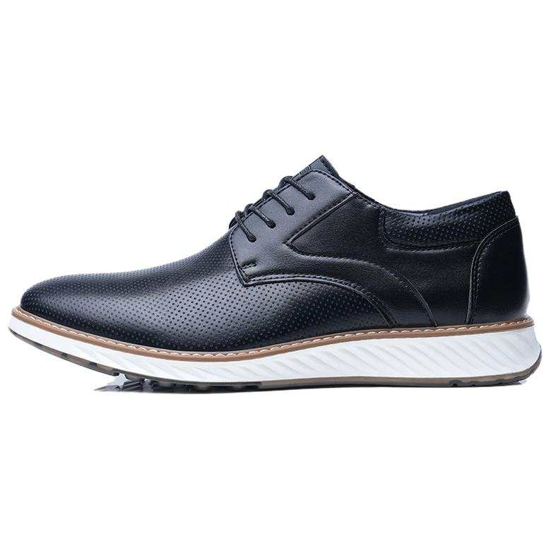 XIMO BULL Dress Shoes Men's Low Top Black