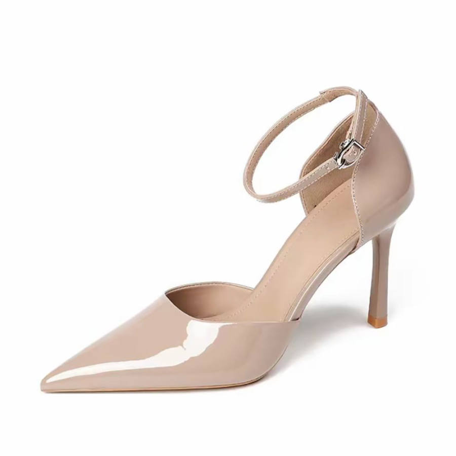 Xingdiman Slim Heel High Heels Women's Nude