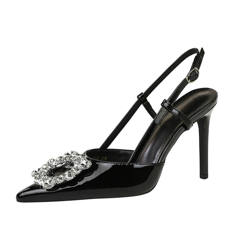 YAFEI XUANYU Patent Leather High Heels Women's