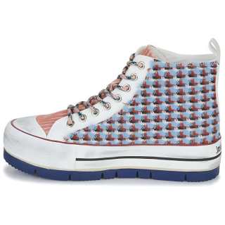 Desigual Polyester High top Skateboard Shoes Women's White