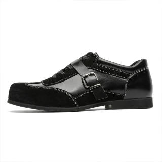 MADALLO Pu Casual Leather Shoes Men's Black