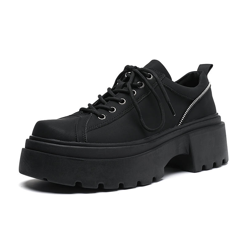 KAQIAODI Men's Casual Shoes Men's Low Top Black