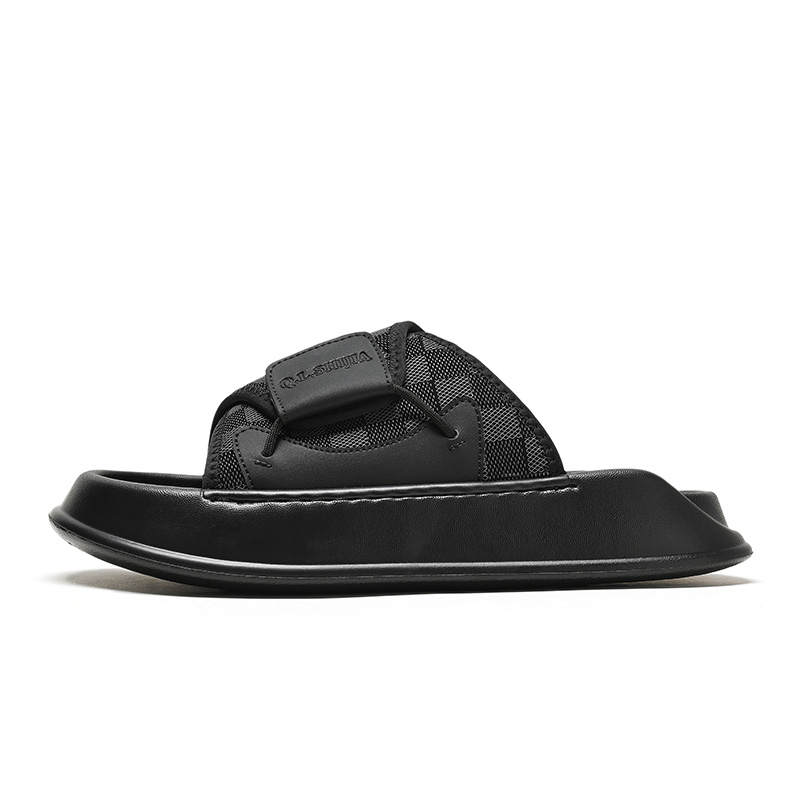 •QUNLANGSHIJIA Odor Resistant Abrasion Resistant Cushioning Odor Resistant Abrasion Resistant Cushioning Slide Slippers