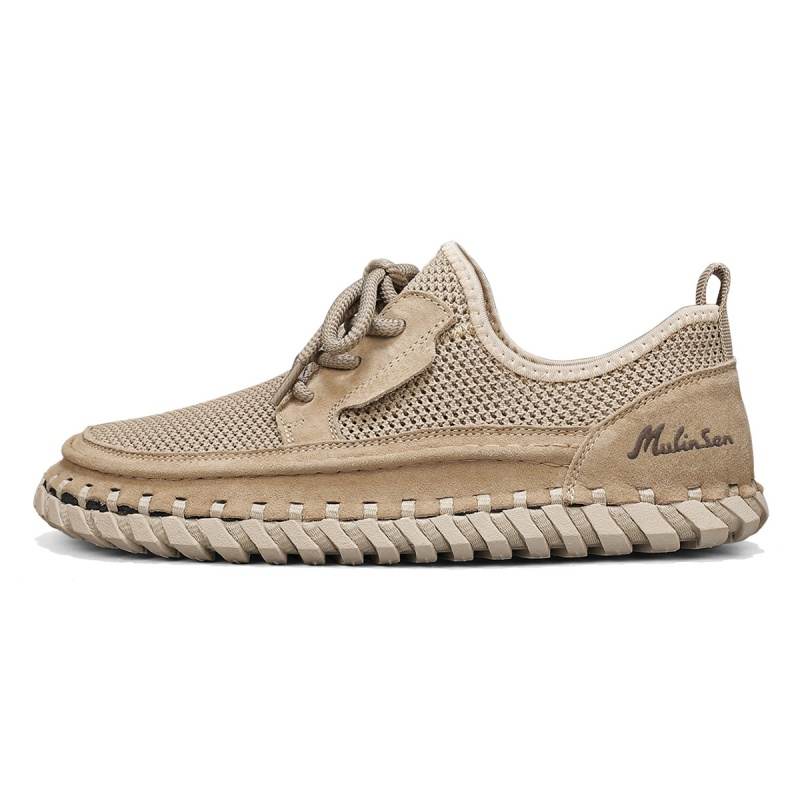 Mulinsen Synthetic Leather Breathable Lightweight Breathable And Lightweight Low top Casual Shoes Men's