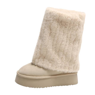 EEueeczs Pu Thermal Height Increasing Abrasion Resistant Waterproof Slip Resistant