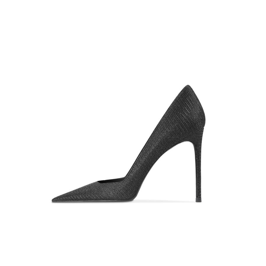 CHUYANG High Heels Women's Starlight Black