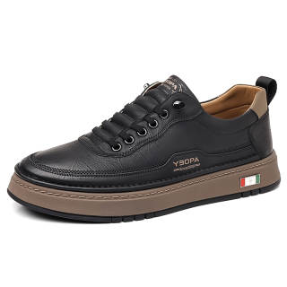 PTLS Cow Split Leather Casual Shoes Men's
