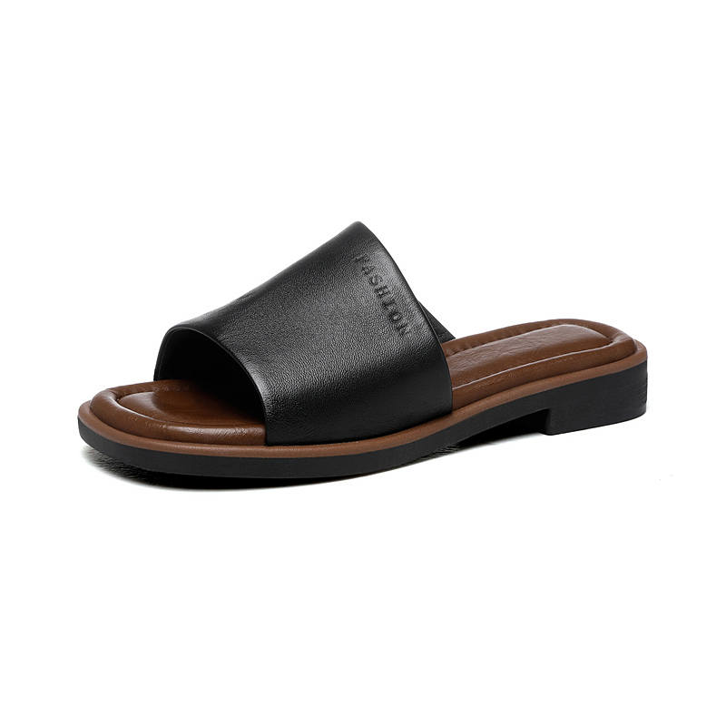 JINSITU Rubber Sole Abrasion Resistant Quick Dry Slide Slippers Women's