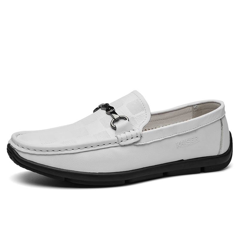 KAISER Men's Casual Shoes Men's Low Top Black/White