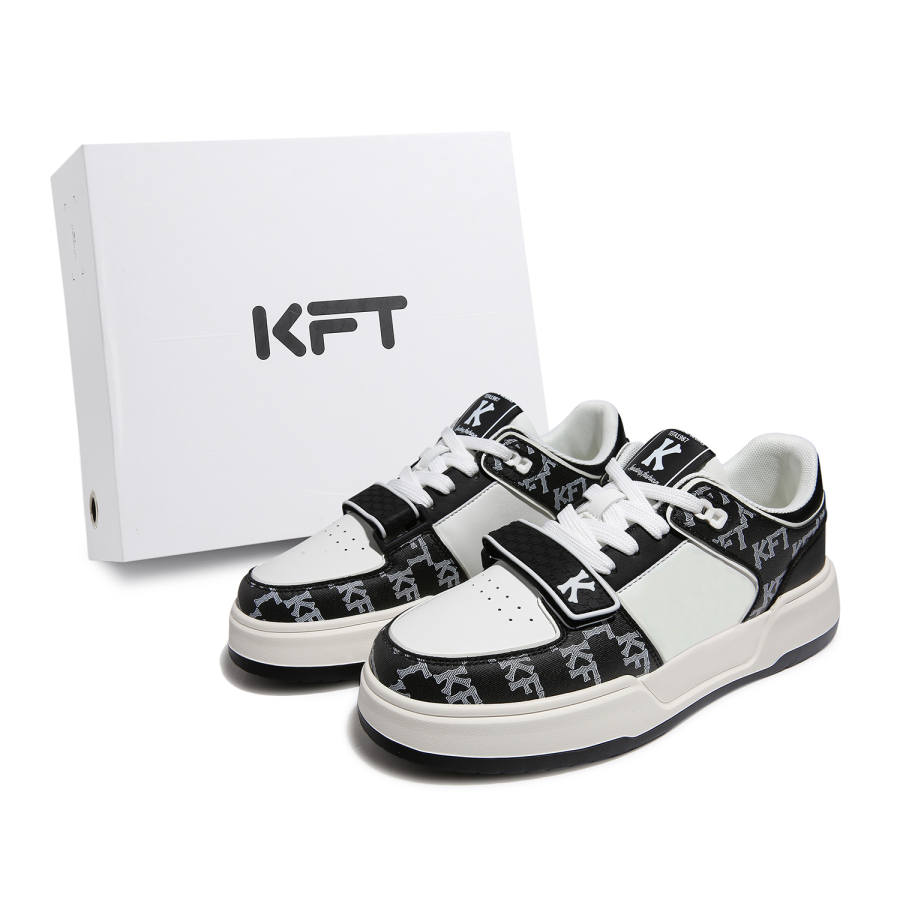 KFT KFT Microfiber Leather Low top Skateboard Shoes Unisex