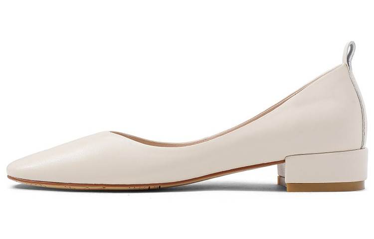 CAMEIDO Women's Casual Shoes Women's Ecru