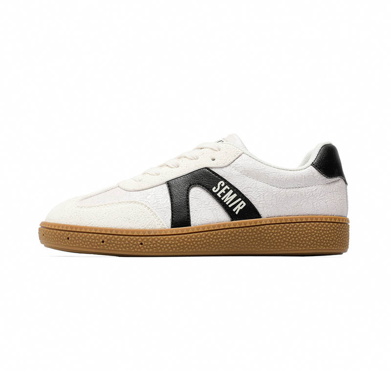 SEMIR Synthetic Leather Slip Resistant Low top Skateboard Shoes Women's
