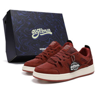 OUGLEMEN Red Snake Welcome Spring Collection Abrasion Resistant Lightweight Wear resistant And Lightweight Low top