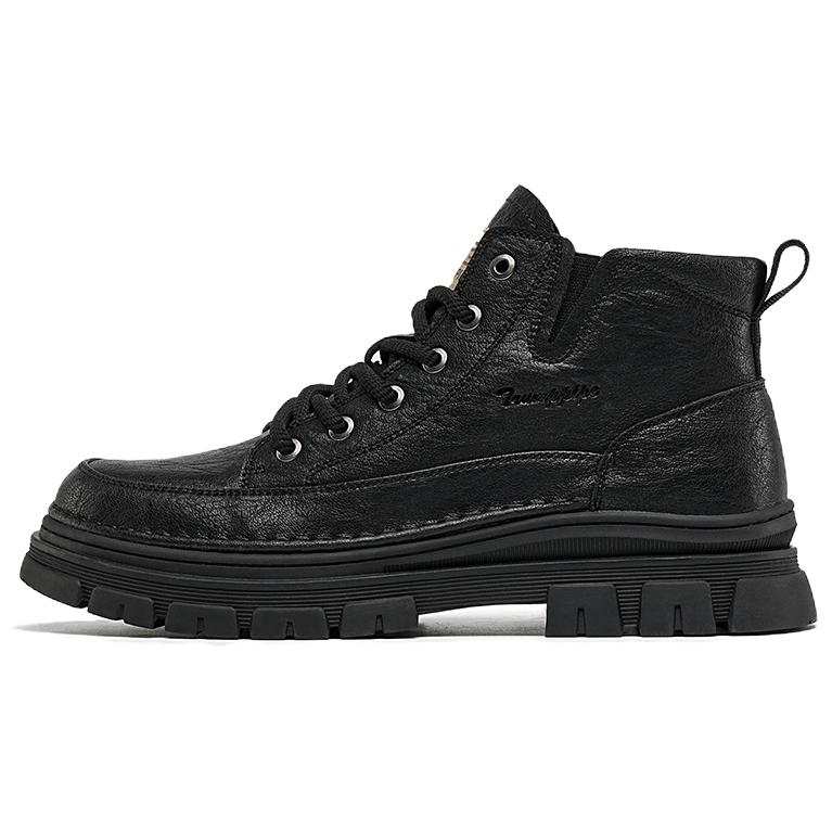TRUMPPIPE TRUMPPIPE Short Combat Boots Men's Black