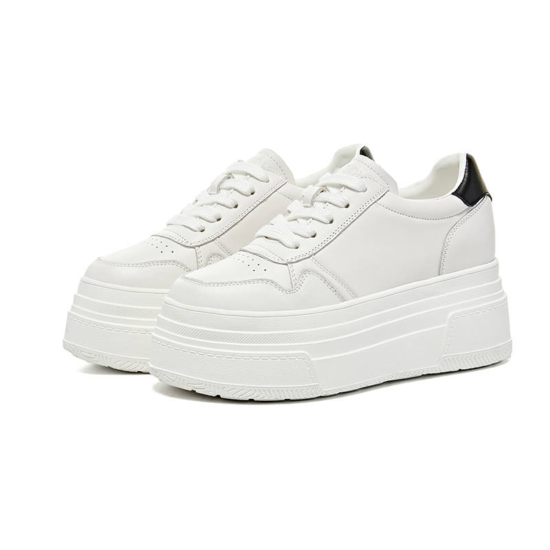 HARSON Cow Leather Abrasion Resistant Lightweight Wear resistant And Lightweight Low top Skateboard Shoes Women's