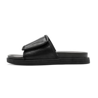 CALIFBULL Rubber Abrasion Resistant Abrasion Resistant Slide Slippers Men's Black