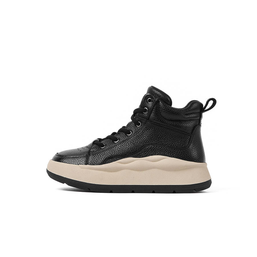 HARSON Cow Leather High top Casual Shoes Women's