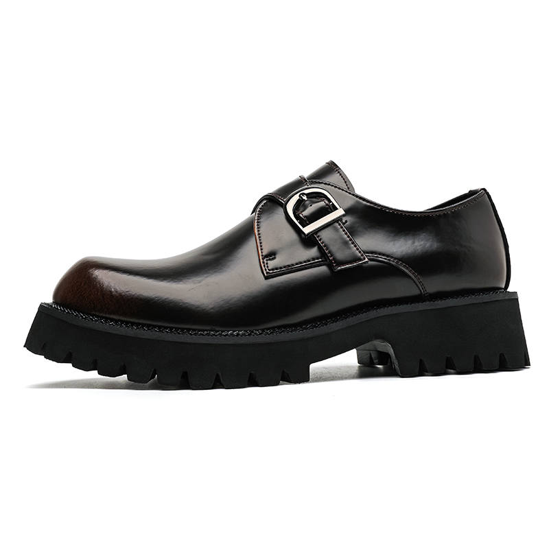 PINYI PINYI Microfiber Leather Casual Shoes Men's Black