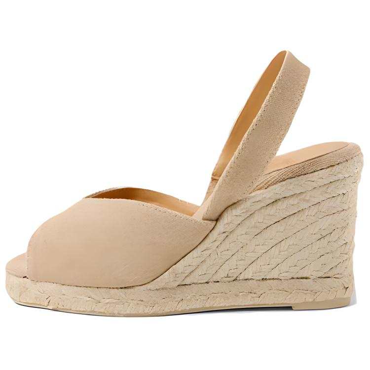 Castañer Brisa One Strap Sandals 7cm Women's Brown