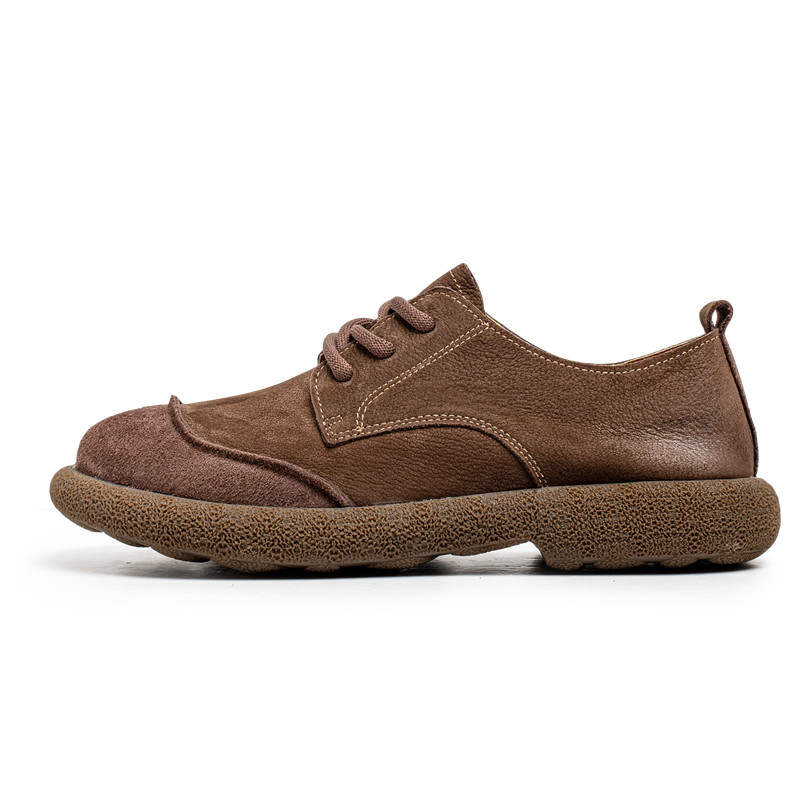 AOSAILUN Birkenstock Shoes Top Grain Cow Leather Casual Shoes Men's