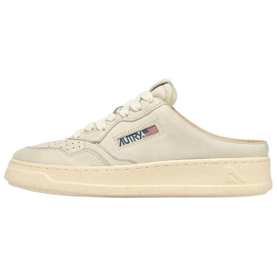 AUTRY AUTRY Medalist Closed Toe Slippers Men's White
