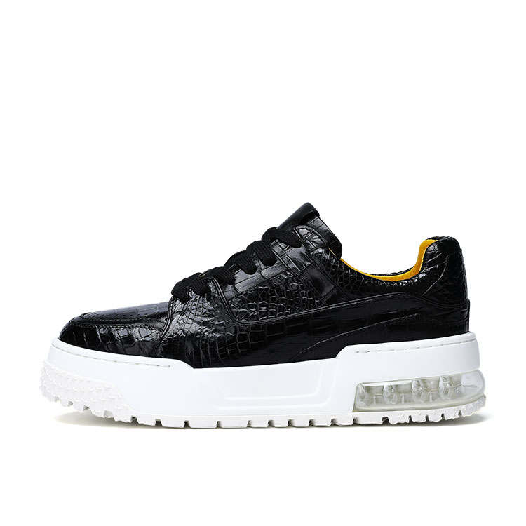 U7 U7 Low top Skateboard Shoes Men's Black
