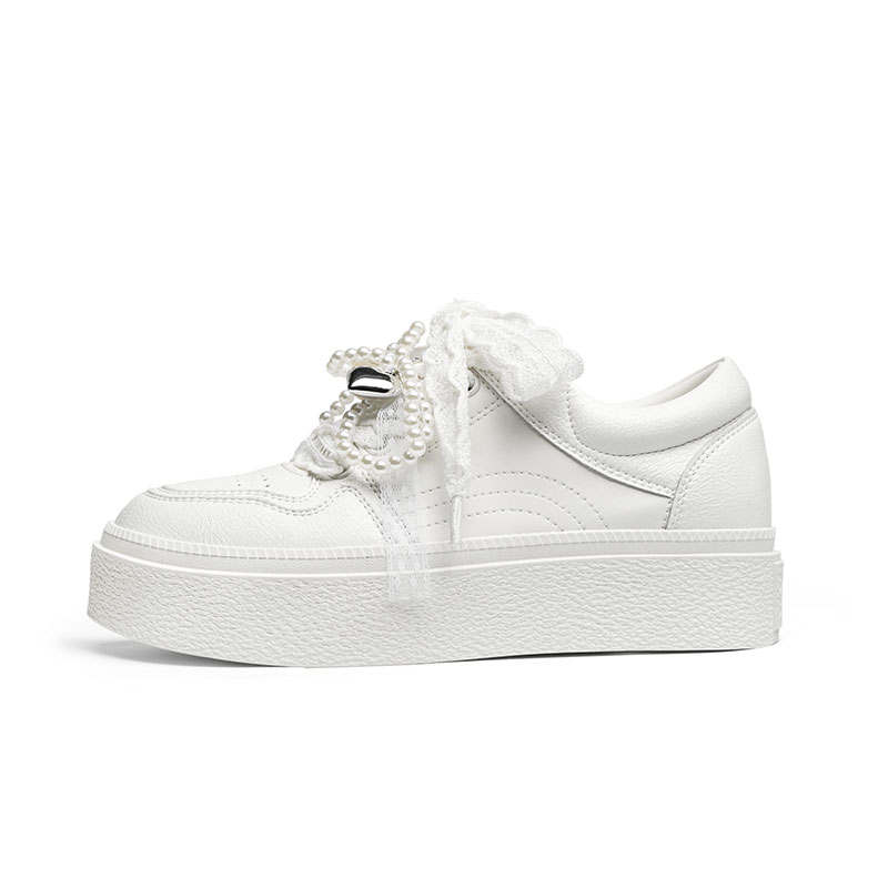 RED DRAGONFLY Cow Split Leather Low top Skateboard Shoes Women's