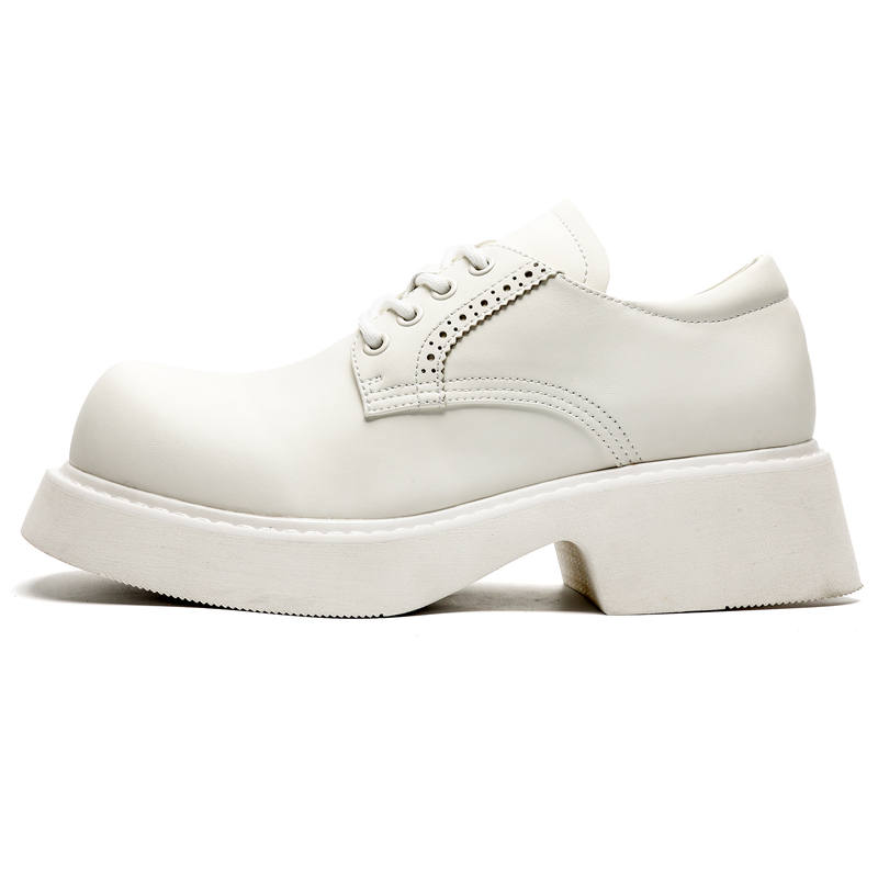 SHUPATE SHUPATE Microfiber Leather Casual Shoes Men's White