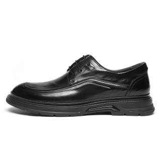 VOLO Casual Leather Shoes Men's Low Top Black, Brown