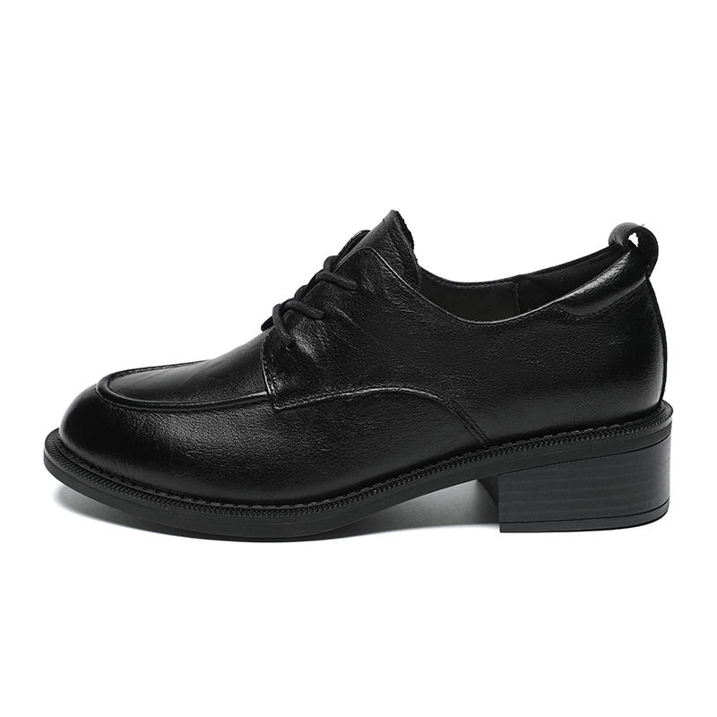 ZHR Top Grain Cow Leather Casual Shoes Women's