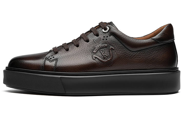 ROBERTA DI CAMERINO Stylish Skateboarding Shoes Men's Brown