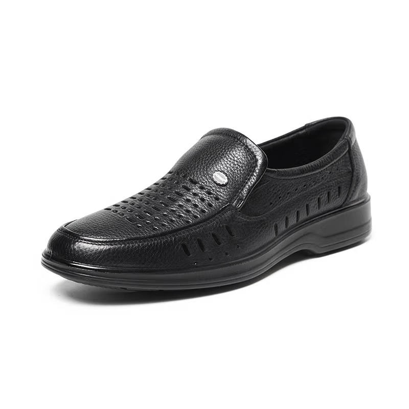 AOKANG Top Grain Cow Leather Casual Shoes Men's