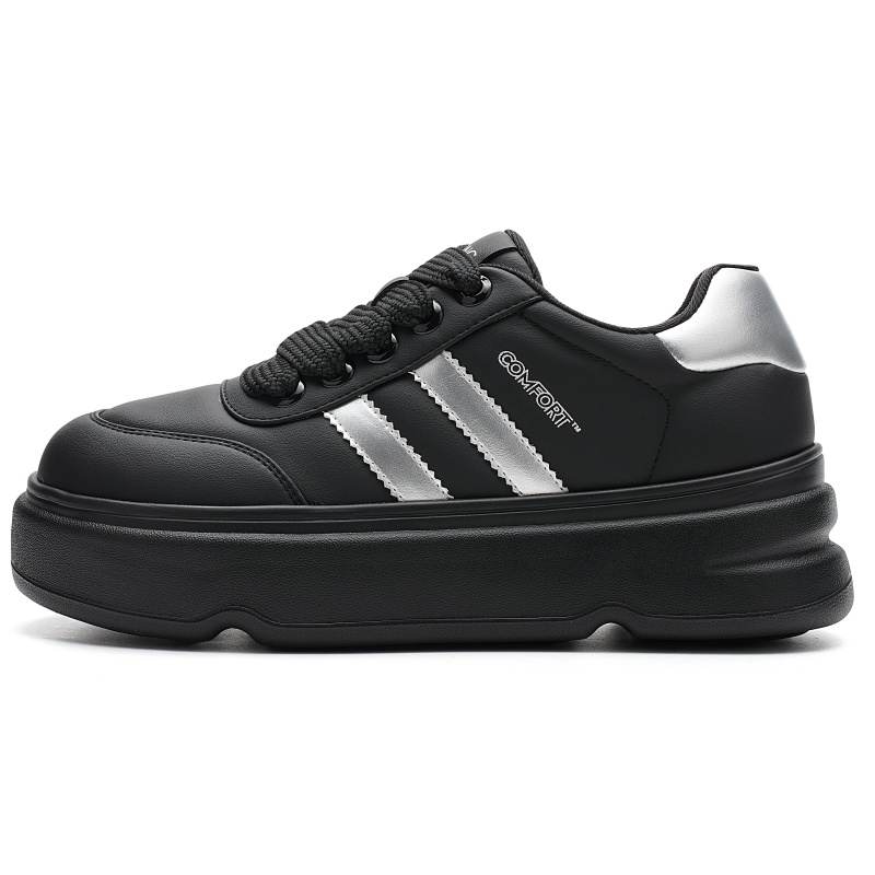 AOKANG Low top Skateboard Shoes Women's Black
