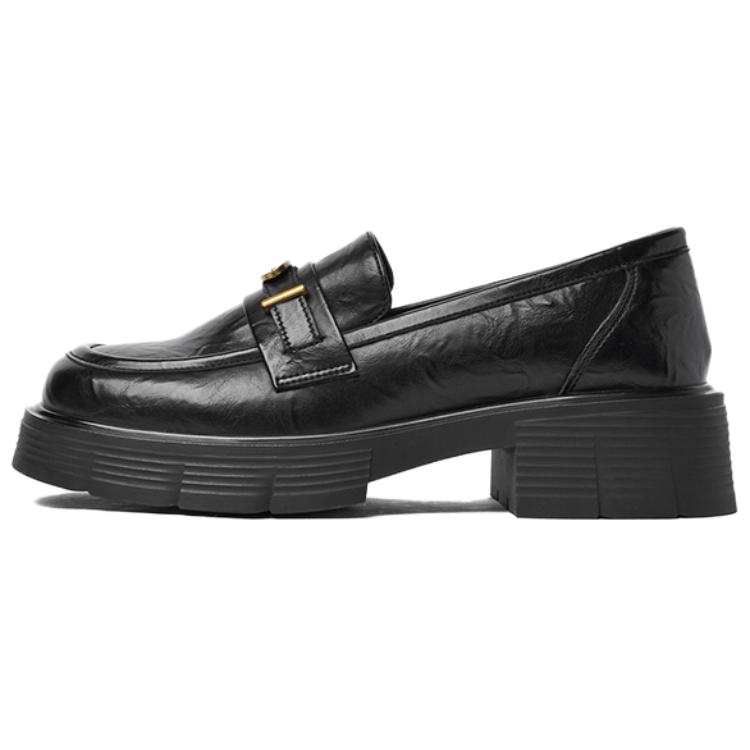 JOSINY Loafers Women's Black/Red Brown