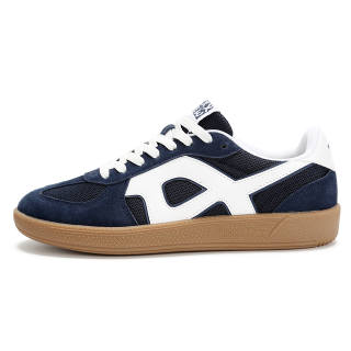 IEXX German Army Trainers Slip Resistant Abrasion Resistant Low top Skateboard Shoes Unisex Night Blue
