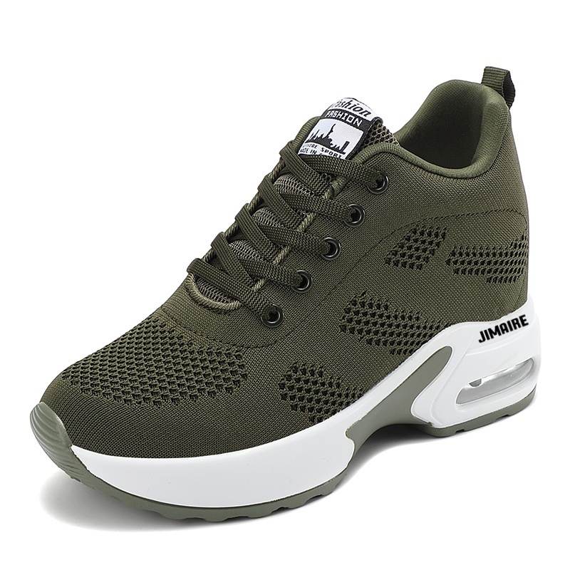 JINMAIWANG Fabric Slip Resistant And Breathable Slip Resistant And Breathable Mid top Casual Shoes Women's
