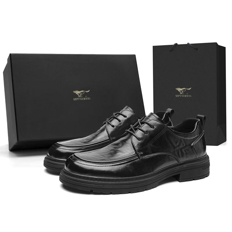 SEPTWOLVES Top Grain Cow Leather Dress Shoes Men's