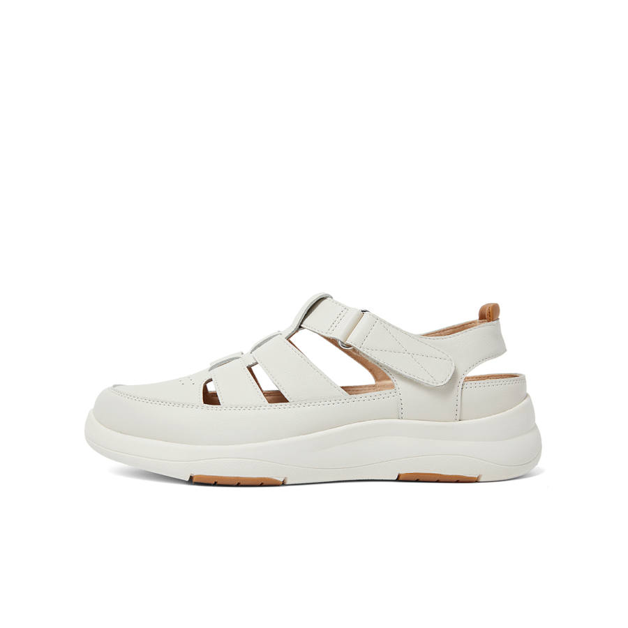 PT'SON Cow Leather Roman Sandals 4.5cm Women's