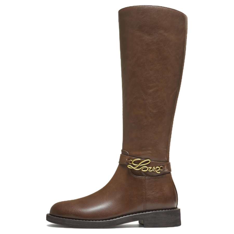 Tata Tata Pu Knee high Boots Medium Heel Women's