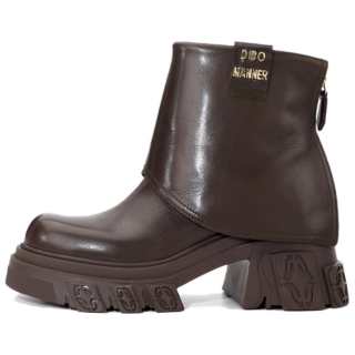 DIBO MANNER Star Collection Cow Leather Ankle Boots 6CM Women's