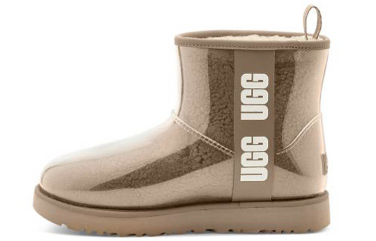 UGG UGG Classic Clear Mini Large Logo Fleece Lined '' Women's