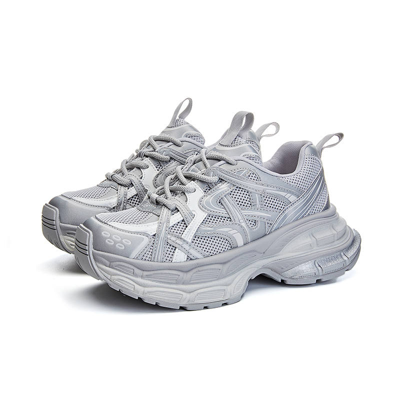 CHIBANG Fabric Lightweight Low top Chunky Sneakers Women's